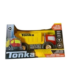 New Tonka Mighty Force Dump Truck Lights & Sounds Toy Vehicle Age 3+